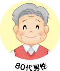 80代男性